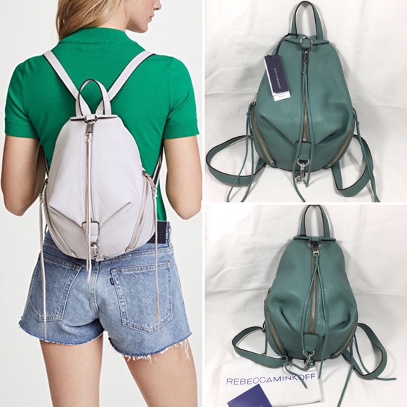 rebecca minkoff julian medium leather backpack